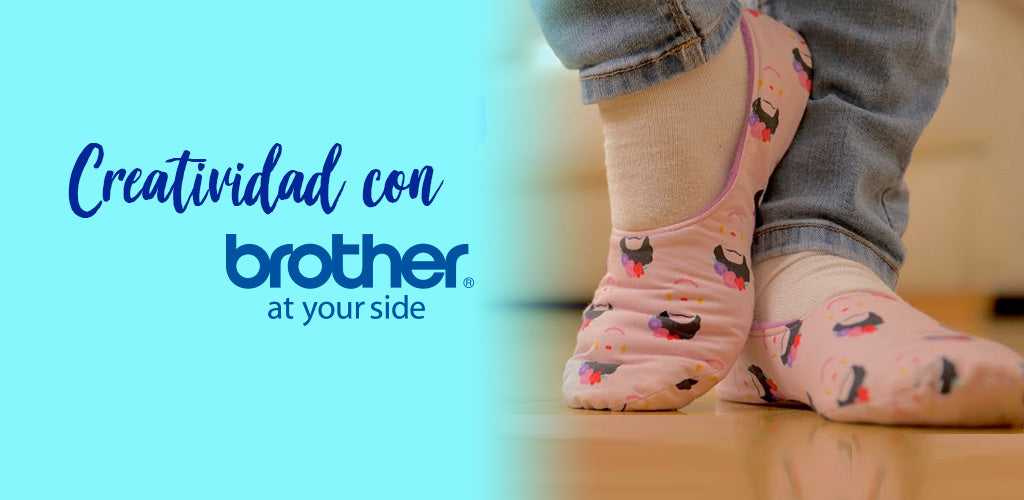 Creatividad con Brother - Zapatillas de descanso