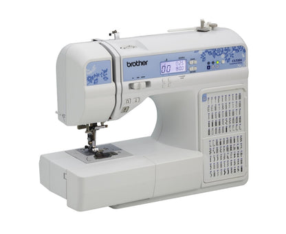 Kit máquina de coser Brother CS7205 cajas de hilos y neceser de viaje
